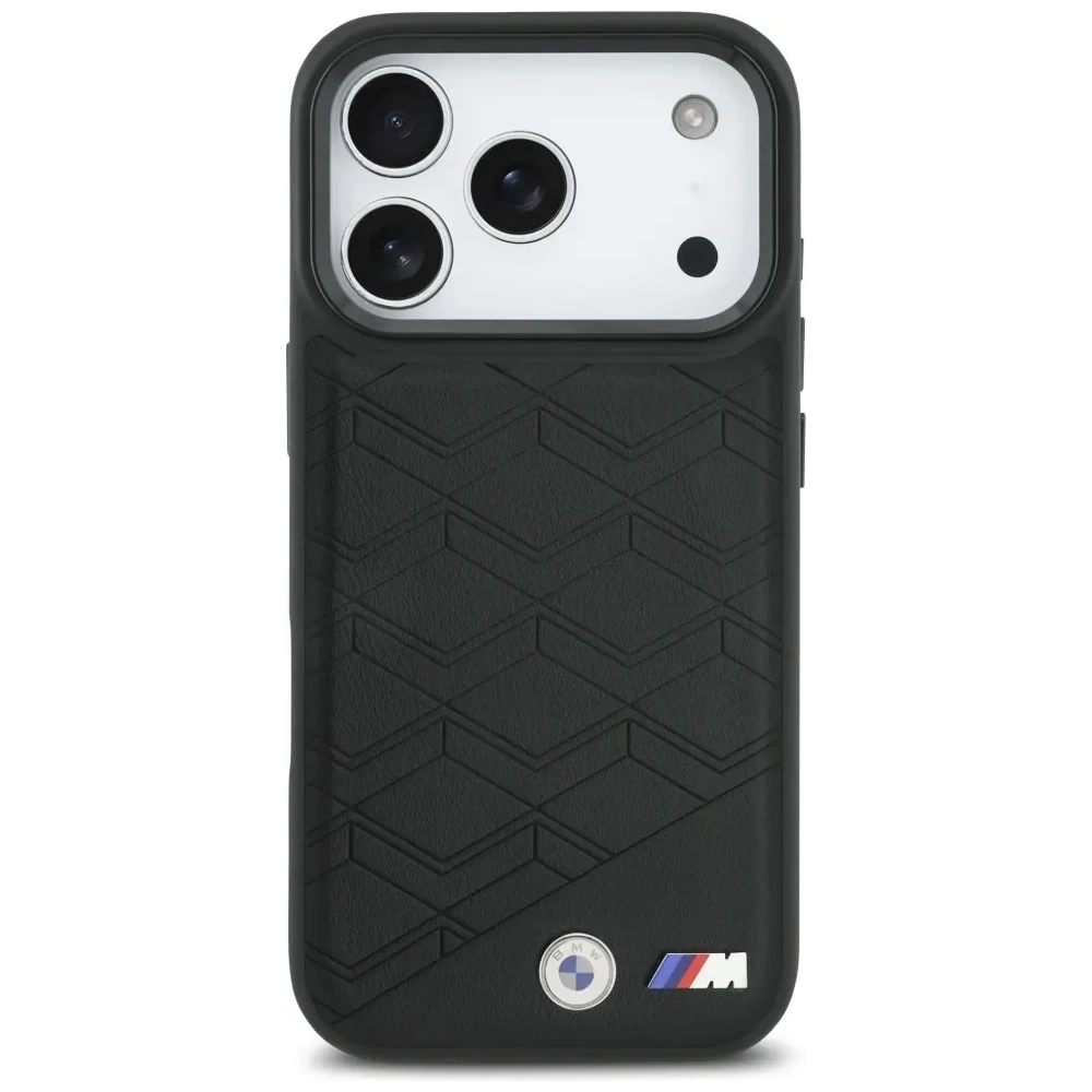 Etui BMW M Shape Logo MagSafe do Apple iPhone 17 Pro czarny