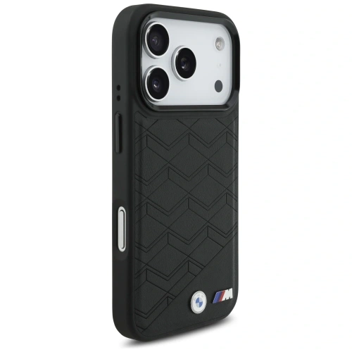 Etui BMW M Shape Logo MagSafe do Apple iPhone 17 Pro czarny
