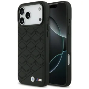 Etui BMW M Shape Logo MagSafe do Apple iPhone 17 Pro Max czarny
