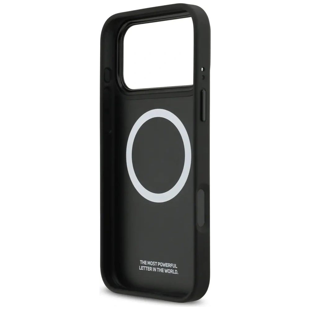 Etui BMW M Shape Logo MagSafe do Apple iPhone 17 Pro Max czarny