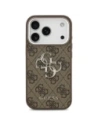 Etui Guess 4G Big 4G Classic Logo do Apple iPhone 17 Pro brązowy srebrny