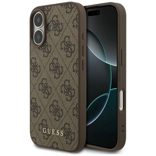 Etui Guess 4G Classic do Apple iPhone 17 brązowy