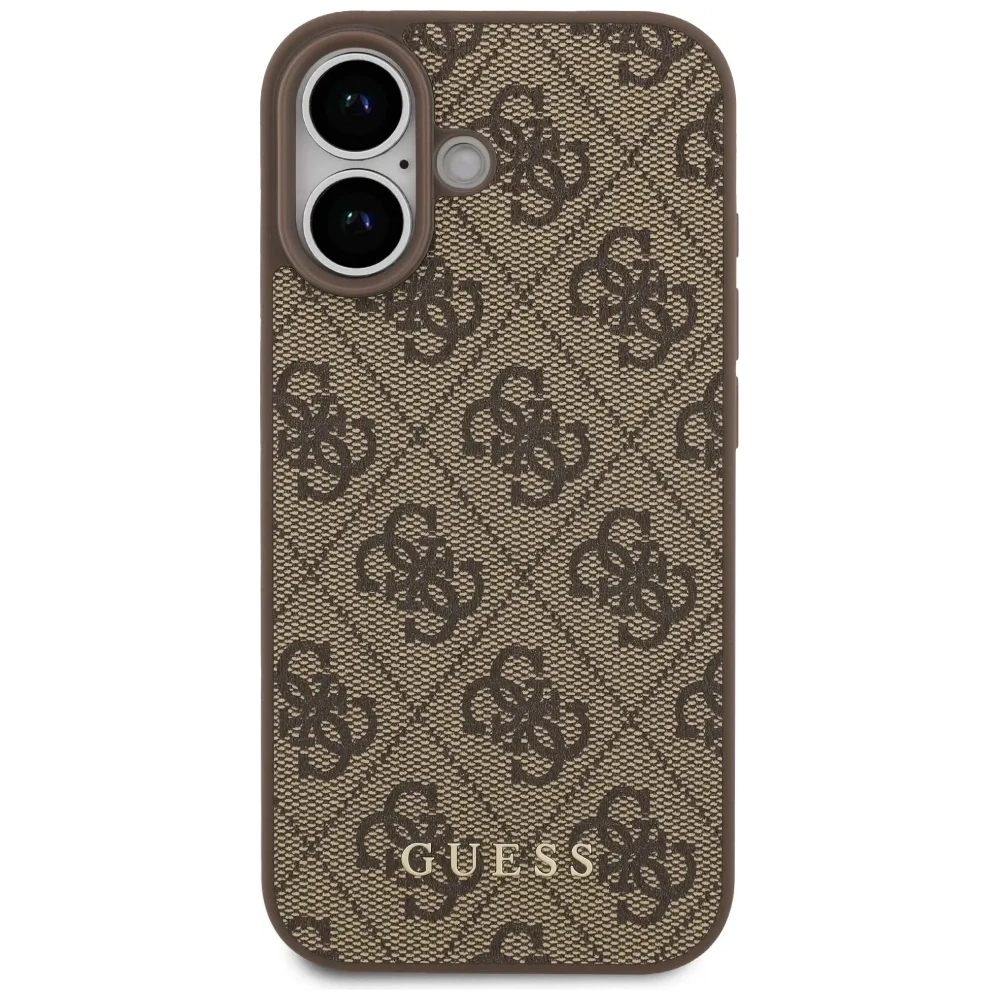 Etui Guess 4G Classic do Apple iPhone 17 brązowy