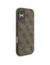 Etui Guess 4G Classic do Apple iPhone 17 brązowy