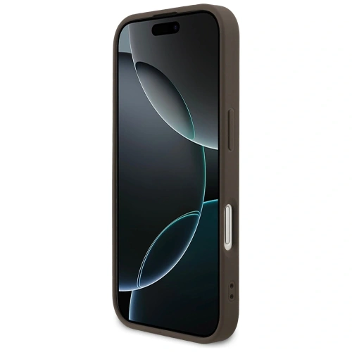 Etui Guess 4G Classic do Apple iPhone 17 brązowy