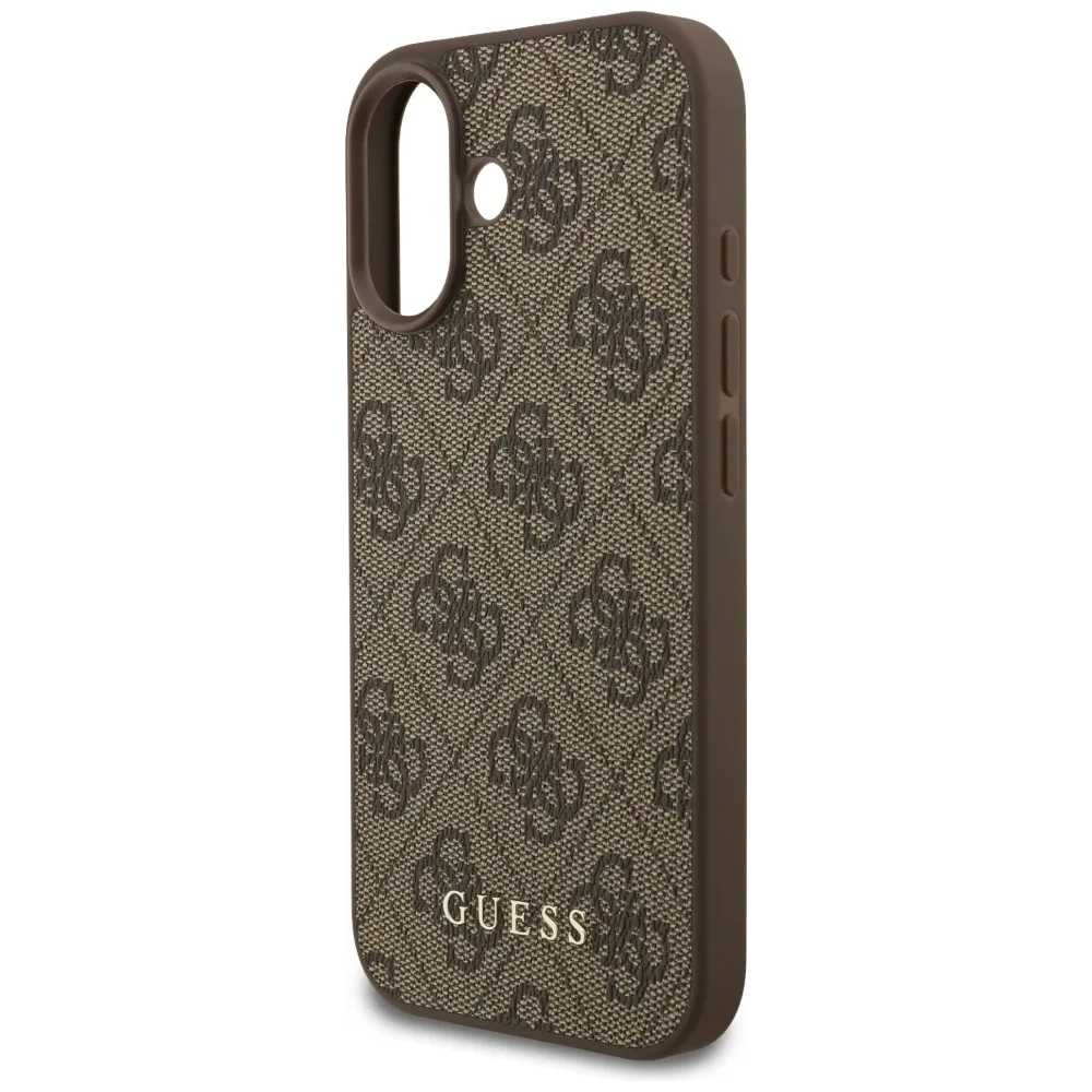 Etui Guess 4G Classic do Apple iPhone 17 brązowy