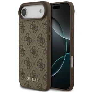 Etui Guess 4G Classic do Apple iPhone 17 Air brązowy