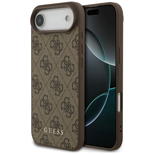 Etui Guess 4G Classic do Apple iPhone 17 Air brązowy