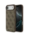 Etui Guess 4G Classic do Apple iPhone 17 Air brązowy
