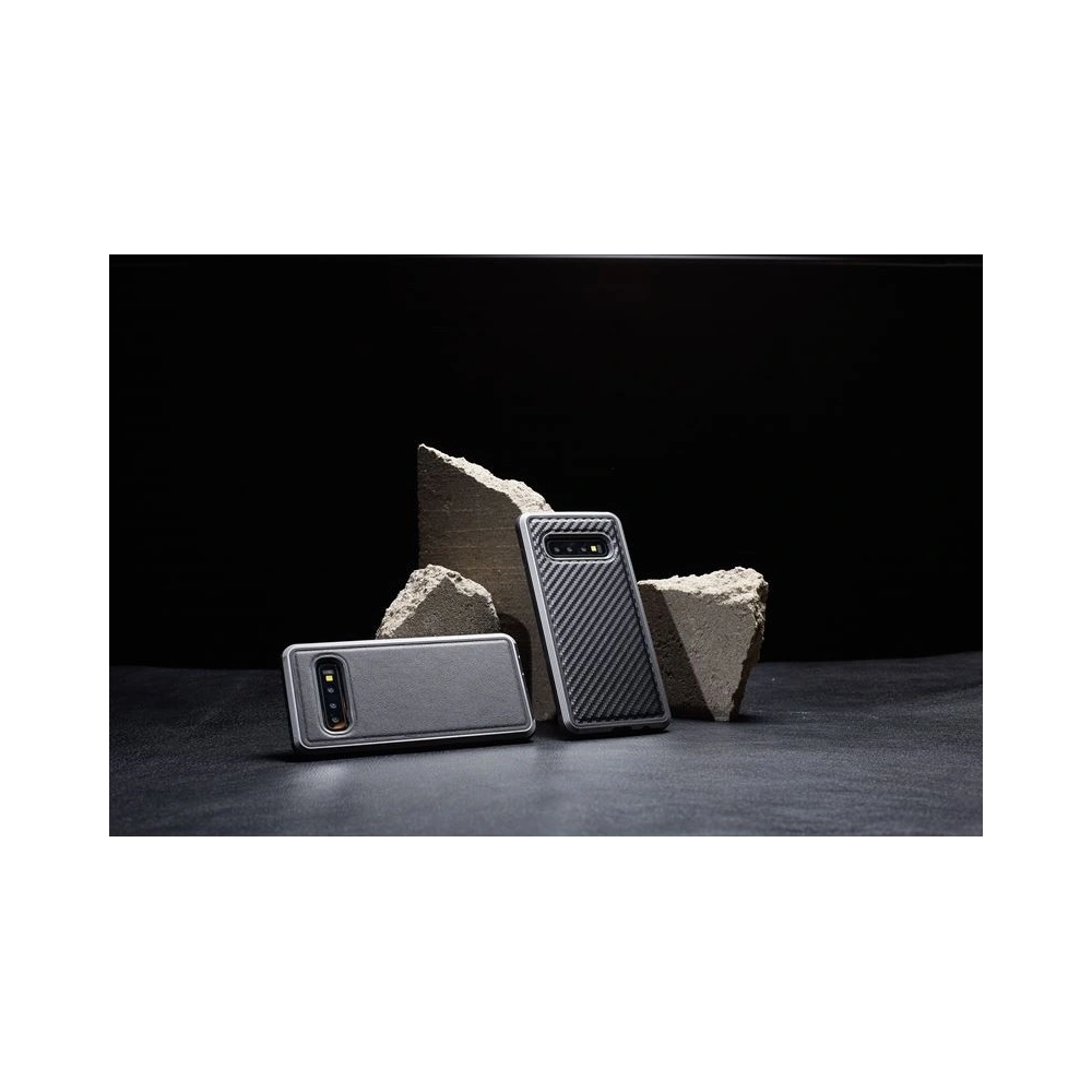 Etui aluminiowe X-Doria Defense Lux Samsung Galaxy S10e (Drop test 3m) (Black Carbon Fiber)