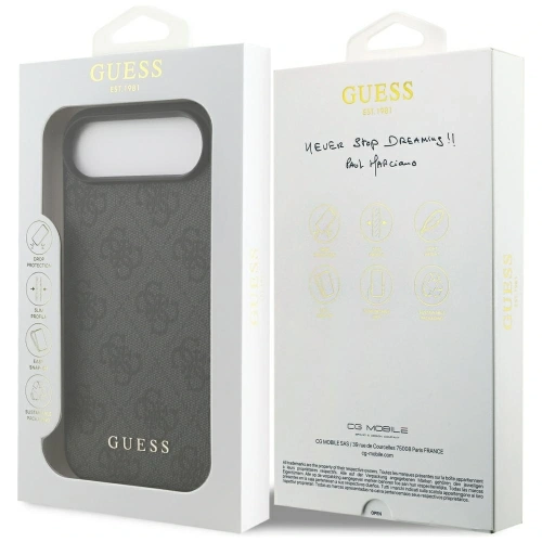 Etui Guess 4G Classic do Apple iPhone 17 Air czarny