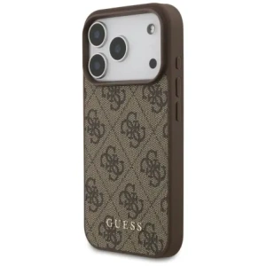 Etui Guess 4G Classic do Apple iPhone 17 Pro brązowy