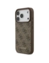 Etui Guess 4G Classic do Apple iPhone 17 Pro brązowy