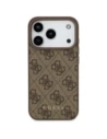 Etui Guess 4G Classic do Apple iPhone 17 Pro brązowy