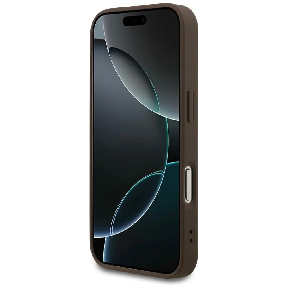 Etui Guess 4G Classic do Apple iPhone 17 Pro brązowy