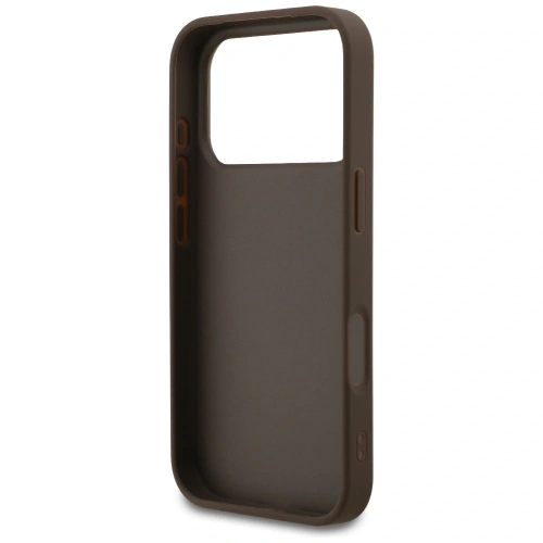 Etui Guess 4G Classic do Apple iPhone 17 Pro brązowy