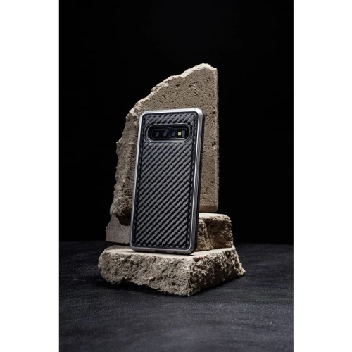 Buy X-Doria Defense Lux - Aluminum Case for Samsung Galaxy S10e (Drop test 3m) (Black Carbon Fiber) - XDR003BLK - {ean13} - Home Screen Store Europe