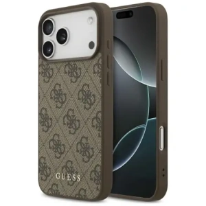 Etui Guess 4G Classic do Apple iPhone 17 Pro Max brązowy