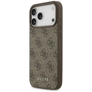 Etui Guess 4G Classic do Apple iPhone 17 Pro Max brązowy