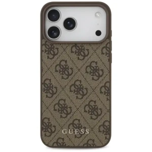 Etui Guess 4G Classic do Apple iPhone 17 Pro Max brązowy