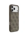 Etui Guess 4G Classic do Apple iPhone 17 Pro Max brązowy