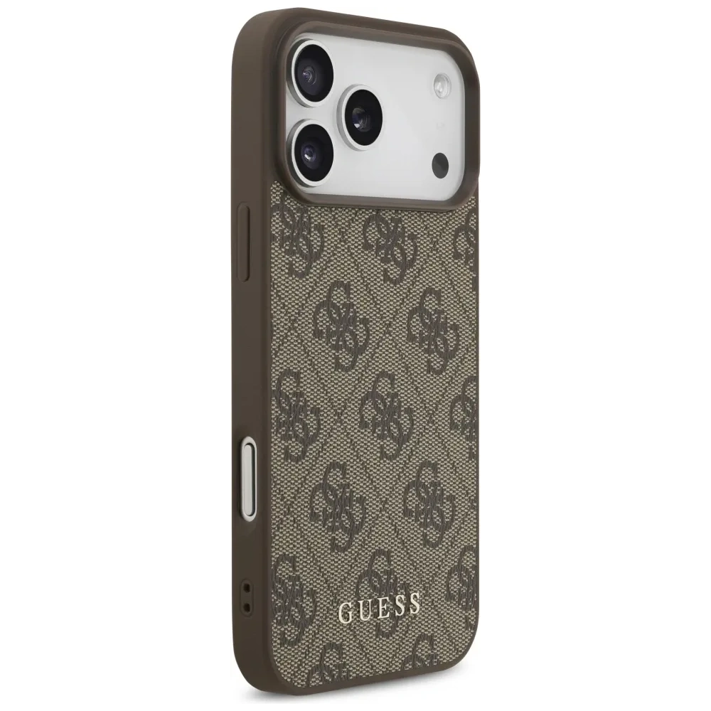 Etui Guess 4G Classic do Apple iPhone 17 Pro Max brązowy