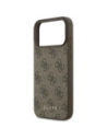 Etui Guess 4G Classic do Apple iPhone 17 Pro Max brązowy