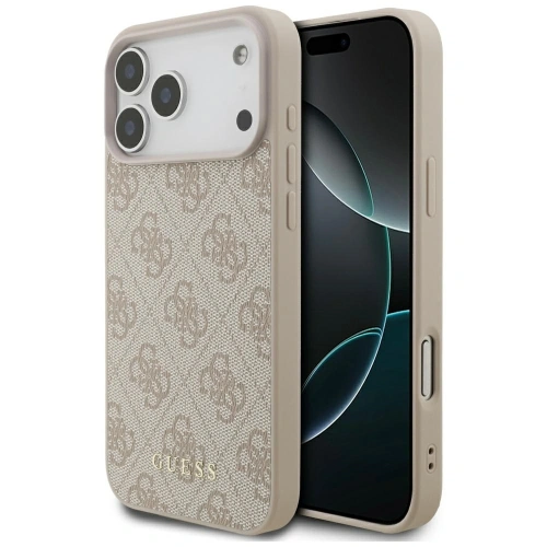 Etui Guess 4G Classic do Apple iPhone 17 Pro Max różowy