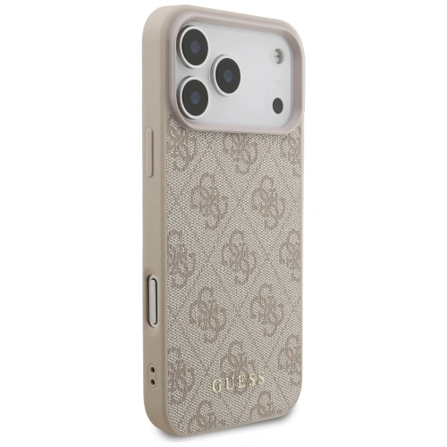 Etui Guess 4G Classic do Apple iPhone 17 Pro Max różowy