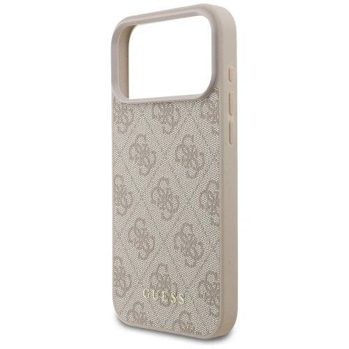 Etui Guess 4G Classic do Apple iPhone 17 Pro Max różowy