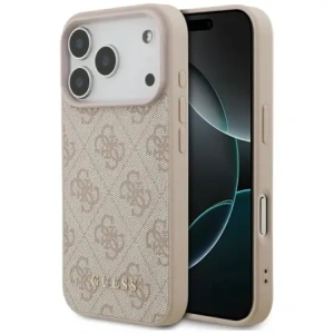 Etui Guess 4G Classic do Apple iPhone 17 Pro różowy