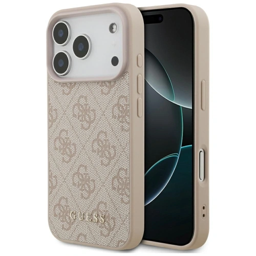 Etui Guess 4G Classic do Apple iPhone 17 Pro różowy