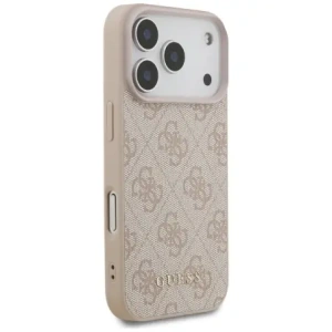 Etui Guess 4G Classic do Apple iPhone 17 Pro różowy