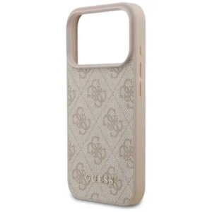 Etui Guess 4G Classic do Apple iPhone 17 Pro różowy
