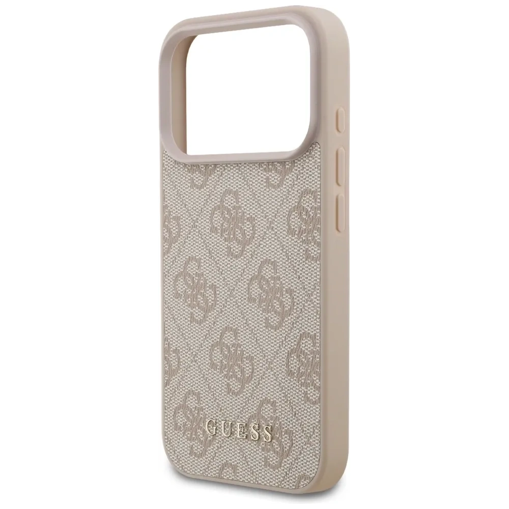 Etui Guess 4G Classic do Apple iPhone 17 Pro różowy
