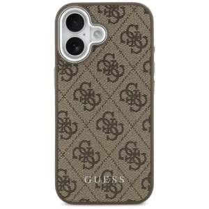 Etui Guess 4G Classic Logo MagSafe do Apple iPhone 17 brązowy