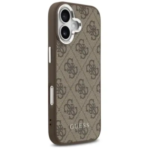 Etui Guess 4G Classic Logo MagSafe do Apple iPhone 17 brązowy