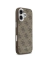 Etui Guess 4G Classic Logo MagSafe do Apple iPhone 17 brązowy