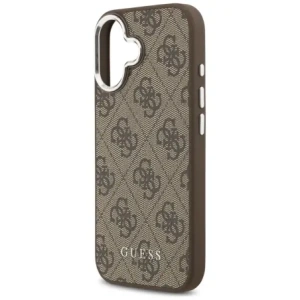 Etui Guess 4G Classic Logo MagSafe do Apple iPhone 17 brązowy