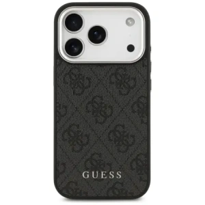 Etui Guess 4G Classic Logo MagSafe do Apple iPhone 17 Pro czarny