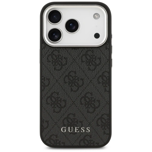 Etui Guess 4G Classic Logo MagSafe do Apple iPhone 17 Pro czarny