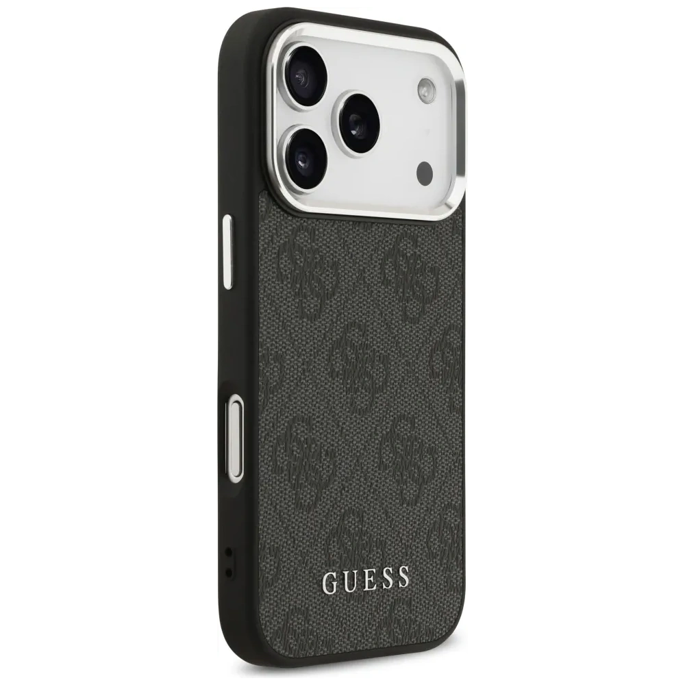 Etui Guess 4G Classic Logo MagSafe do Apple iPhone 17 Pro czarny