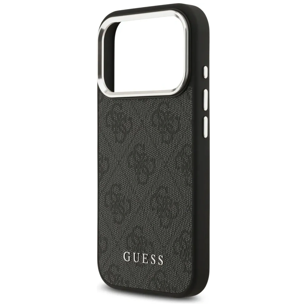 Etui Guess 4G Classic Logo MagSafe do Apple iPhone 17 Pro czarny