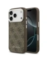 Etui Guess 4G Classic Logo MagSafe do Apple iPhone 17 Pro Max brązowy