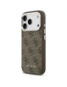 Etui Guess 4G Classic Logo MagSafe do Apple iPhone 17 Pro Max brązowy