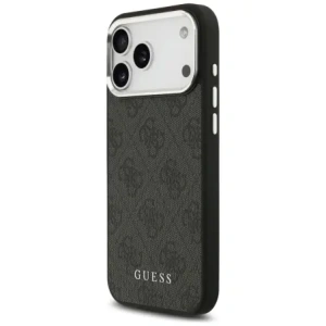 Etui Guess 4G Classic Logo MagSafe do Apple iPhone 17 Pro Max czarny