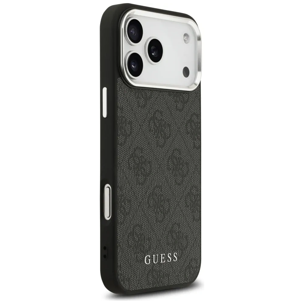 Etui Guess 4G Classic Logo MagSafe do Apple iPhone 17 Pro Max czarny