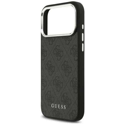Etui Guess 4G Classic Logo MagSafe do Apple iPhone 17 Pro Max czarny
