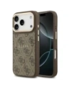 Etui Guess 4G PU Classic Logo MagSafe do Apple iPhone 17 Pro brązowy