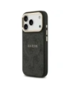 Etui Guess 4G PU Classic Logo MagSafe do Apple iPhone 17 Pro czarny